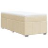 vidaXL &Kappa;&rho;&epsilon;&beta;ά&tau;&iota; Boxspring &mu;&epsilon; &Sigma;&tau;&rho;ώ&mu;&alpha; &Kappa;&rho;&epsilon;&mu; 90x200 &epsilon;&kappa;.&Upsilon;&phi;&alpha;&sigma;&mu;ά&tau;&iota;&nu;&omicron;