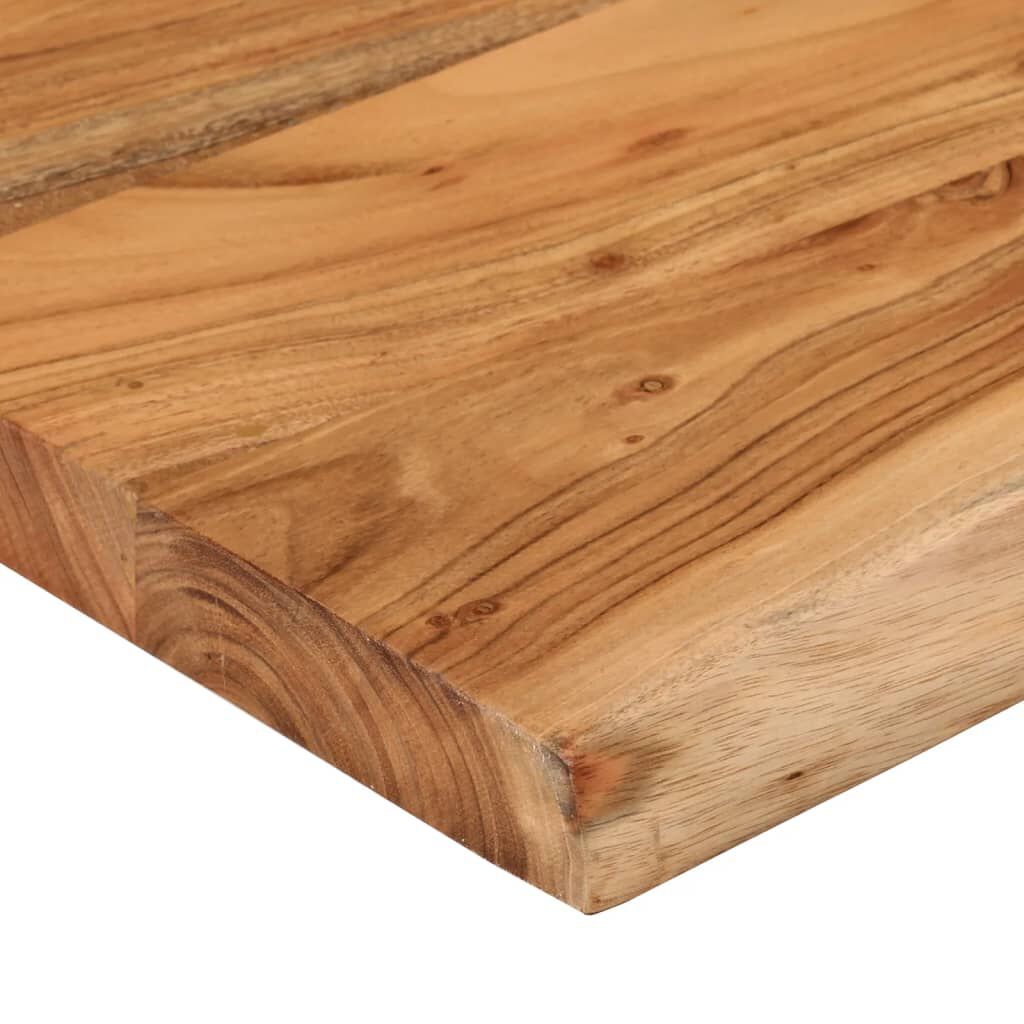 vidaXL Επιφάνεια Τραπεζιού Ορθογώνια 100x40x2,5 εκ. Μασίφ Ξύλο Ακακίας