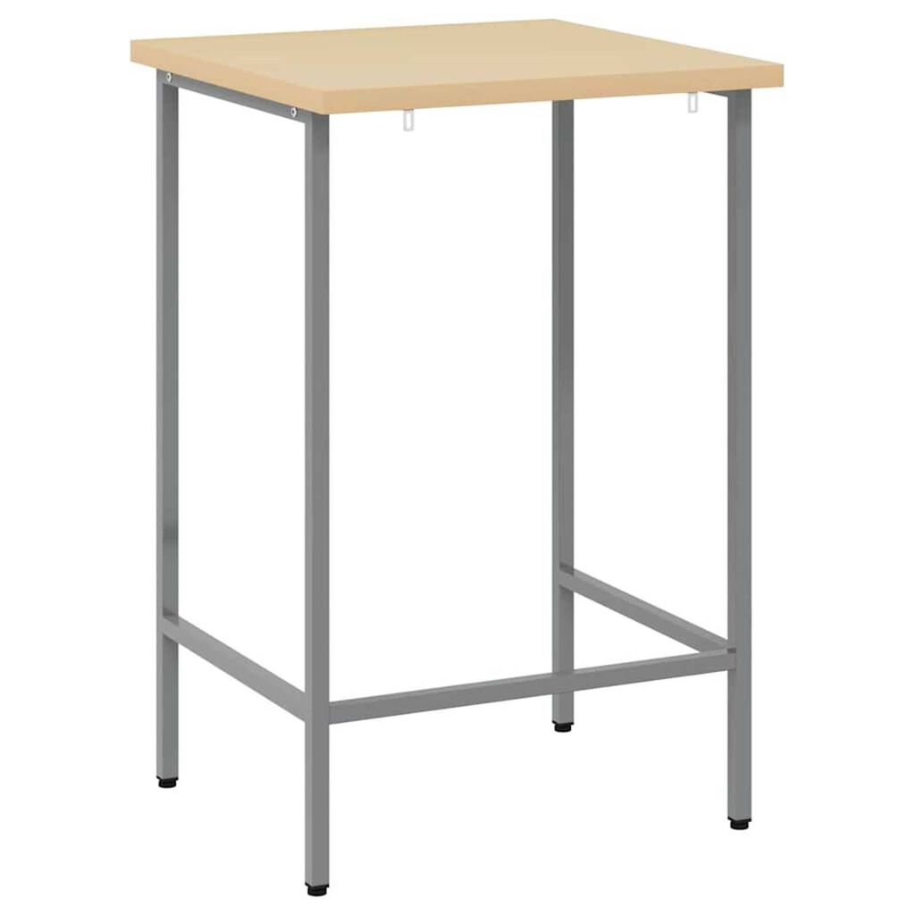 vidaXL Πάγκος Εργασίας Γκρι 50 x 55 x 85 εκ.