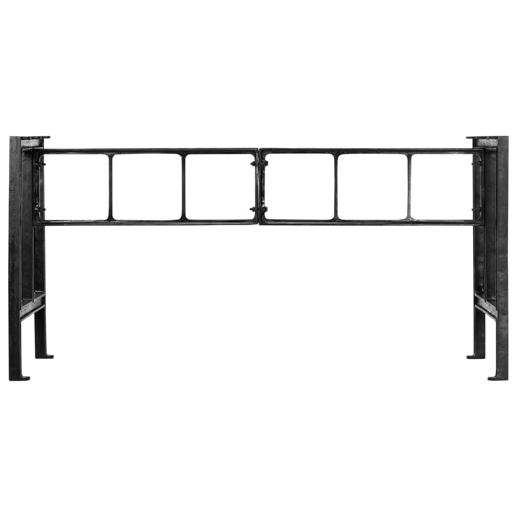 vidaXL Πόδια Τραπεζαρίας 150 x 68 x 73 εκ. από Χυτοσίδηρο