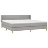 vidaXL &Kappa;&rho;&epsilon;&beta;ά&tau;&iota; Boxspring &mu;&epsilon; &Sigma;&tau;&rho;ώ&mu;&alpha; &Alpha;&nu;&omicron;&iota;&chi;&tau;ό &Gamma;&kappa;&rho;&iota; 200x200 &epsilon;&kappa;. &Upsilon;&phi;&alpha;&sigma;&mu;ά&tau;&iota;&nu;&omicron;