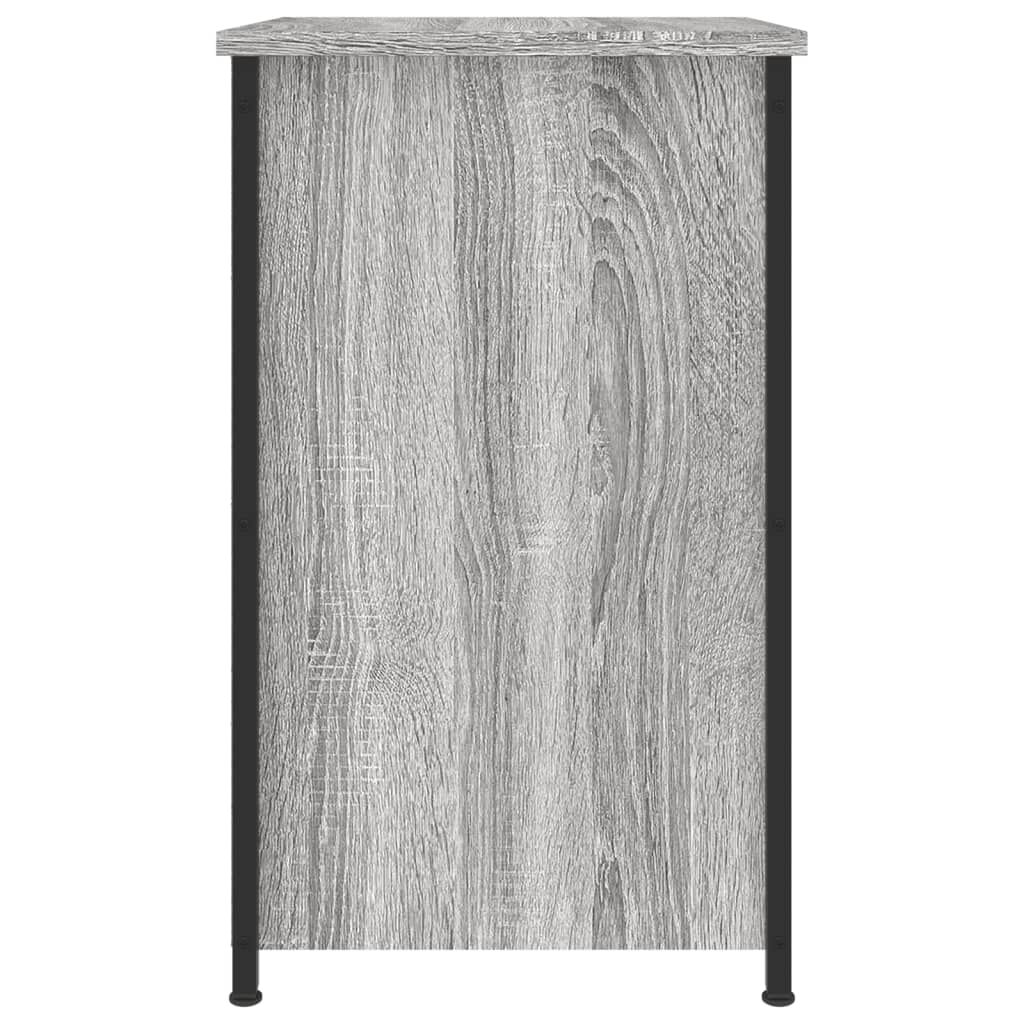vidaXL Κομοδίνο Γκρι Sonoma 40x36x60 εκ. από Επεξεργασμένο Ξύλο