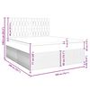 vidaXL &Kappa;&rho;&epsilon;&beta;ά&tau;&iota; Boxspring &mu;&epsilon; &Sigma;&tau;&rho;ώ&mu;&alpha; &Sigma;&kappa;&omicron;ύ&rho;&omicron; &Gamma;&kappa;&rho;&iota; 200x200 &epsilon;&kappa;. &Upsilon;&phi;&alpha;&sigma;&mu;ά&tau;&iota;&nu;&omicron;