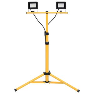 vidaXL &Pi;&rho;&omicron;&beta;&omicron;&lambda;έ&alpha;&sigmaf; LED &mu;&epsilon; &Tau;&rho;ί&pi;&omicron;&delta;&omicron; &Psi;&upsilon;&chi;&rho;ό &Lambda;&epsilon;&upsilon;&kappa;ό 2 x 20 W