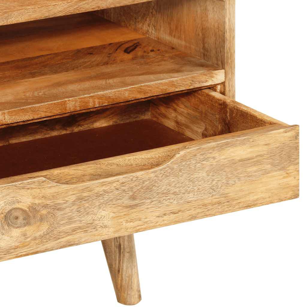 vidaXL Έπιπλο Τηλεόρασης 110x30x41 εκ. από Μασίφ Ξύλο Μάνγκο