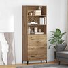 vidaXL Highboard Artisan Oak 69,5 x 34 x 180 &epsilon;&kappa;. &Epsilon;&pi;&epsilon;&xi;&epsilon;&rho;&gamma;&alpha;&sigma;&mu;έ&nu;&omicron; &xi;ύ&lambda;&omicron;
