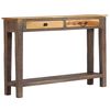vidaXL Κονσόλα Τραπέζι Vintage Στιλ 118 x 30 x 80 εκ. από Μασίφ Ξύλο