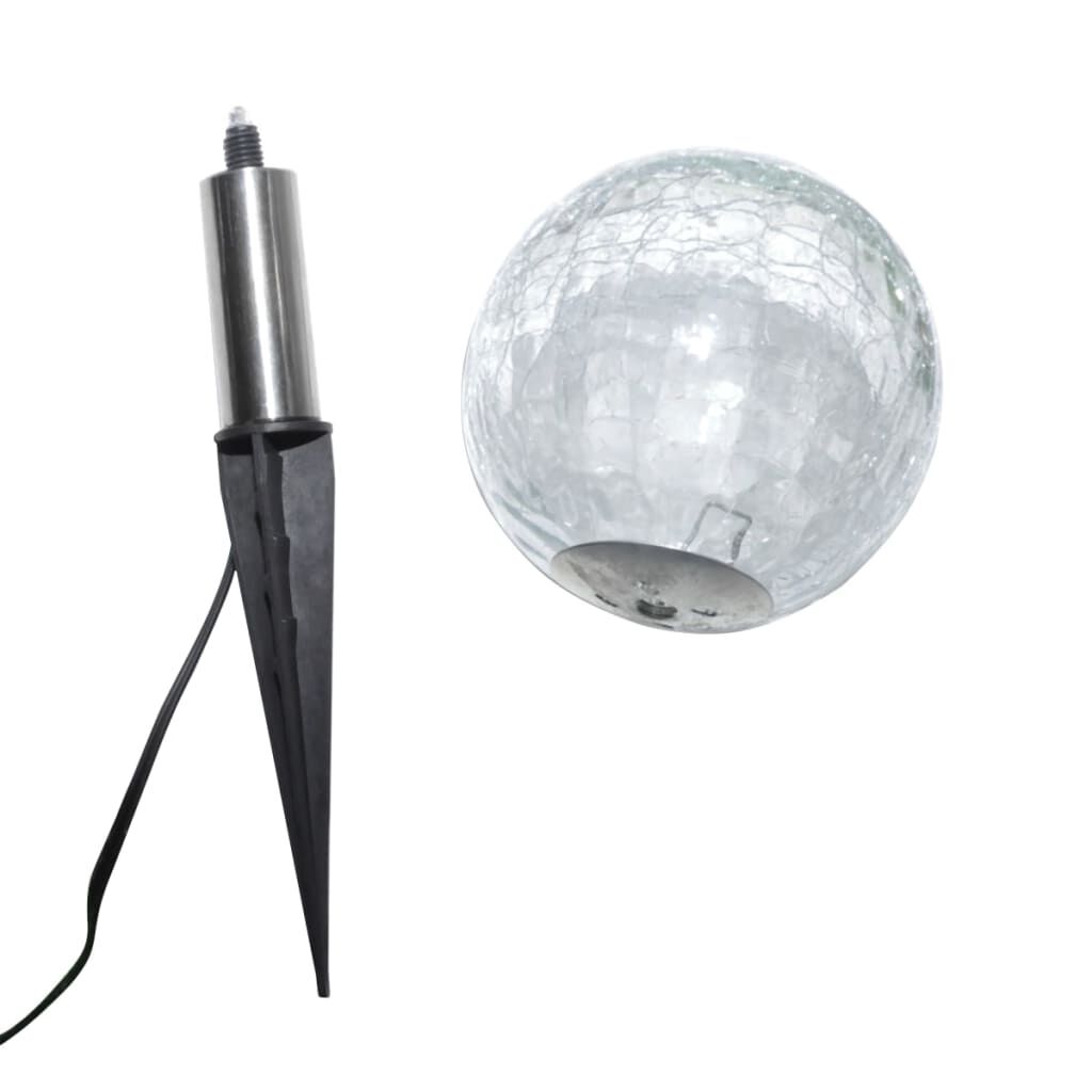 vidaXL Φωτιστικά Κήπου LED 6 τεμ. με Στηρίγματα & Ηλιακά Πάνελ