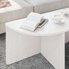 vidaXL Τραπεζάκι σαλονιού 2 pcs Λευκό 79 x 39.5 x 40 εκ