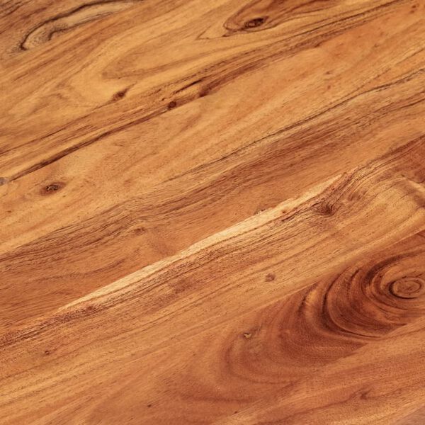 vidaXL Επιφάνεια Τραπεζιού Οβάλ 90x40x2,5 εκ. Μασίφ Ξύλο Ακακίας