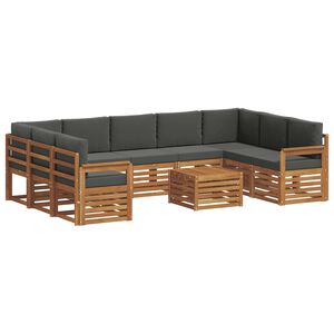 vidaXL &Sigma;&epsilon;&tau; &Kappa;&alpha;&nu;&alpha;&pi;έ 10 pcs &Phi;&upsilon;&sigma;&iota;&kappa;ό &kappa;&alpha;&iota; &Alpha;&nu;&theta;&rho;&alpha;&kappa;ί &Sigma;&tau;&epsilon;&rho;&epsilon;ό &Xi;ύ&lambda;&omicron; &Alpha;&kappa;&alpha;&kappa;ί&alpha;&sigmaf;