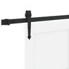 vidaXL Συρόμενη Πόρτα Άλλο ORKDAL Λευκό και μαύρο 86 x 198.5 cm