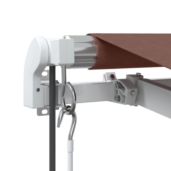 vidaXL Τέντα Πτυσσόμενη Αυτόματη Καφέ 500x350 εκ.