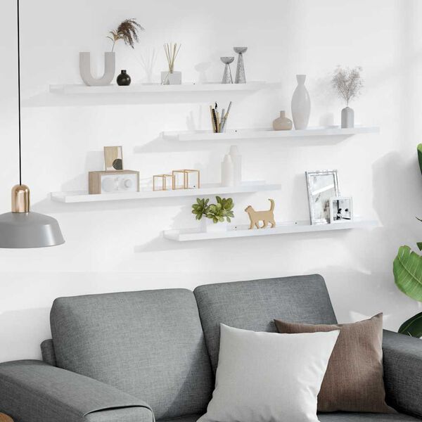 vidaXL &Rho;ά&phi;&iota;&alpha; &Tau;&omicron;ί&chi;&omicron;&upsilon; 4 &tau;&epsilon;&mu;. &Gamma;&upsilon;&alpha;&lambda;&iota;&sigma;&tau;&epsilon;&rho;ό &Lambda;&epsilon;&upsilon;&kappa;ό 80 x 9 x 3 &epsilon;&kappa;.