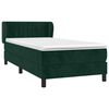 vidaXL &Kappa;&rho;&epsilon;&beta;ά&tau;&iota; Boxspring &mu;&epsilon; &Sigma;&tau;&rho;ώ&mu;&alpha; &Sigma;&kappa;&omicron;ύ&rho;&omicron; &Pi;&rho;ά&sigma;&iota;&nu;&omicron; 90x200 &epsilon;&kappa;. &Beta;&epsilon;&lambda;&omicron;ύ&delta;&iota;&nu;&omicron;