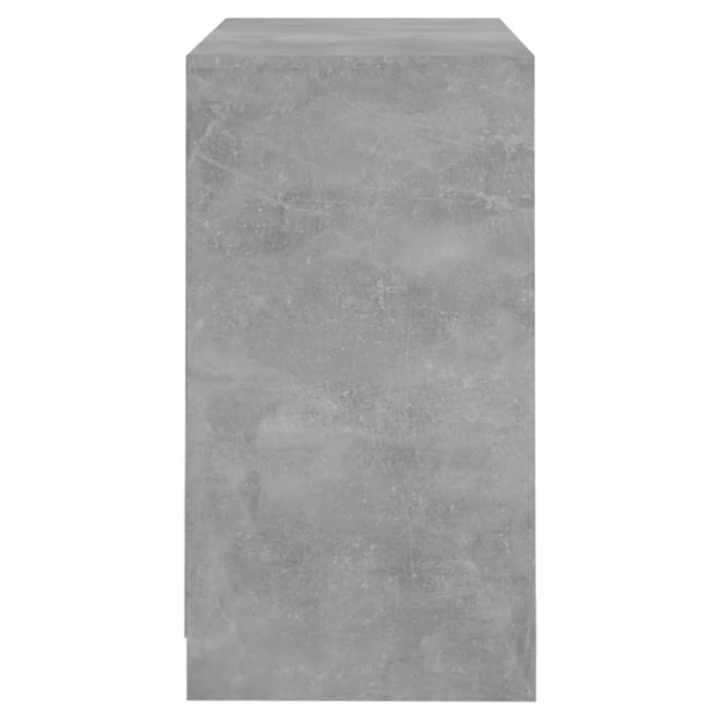 vidaXL Μπουφές Γκρι Σκυροδέματος 70x41x75 εκ. Επεξεργασμένο Ξύλο
