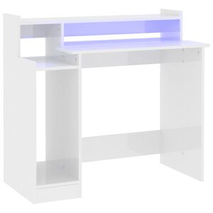 vidaXL &Gamma;&rho;&alpha;&phi;&epsilon;ί&omicron; &mu;&epsilon; LED &Gamma;&upsilon;&alpha;&lambda;&iota;&sigma;&tau;&epsilon;&rho;ό &lambda;&epsilon;&upsilon;&kappa;ό 97x45x90 &epsilon;&kappa;. &Epsilon;&pi;&epsilon;&xi;&epsilon;&rho;&gamma;. &Xi;ύ&lambda;&omicron;