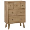 vidaXL &Sigma;&upsilon;&rho;&tau;&alpha;&rho;&iota;έ&rho;&alpha; 56 x 30 x 80 &epsilon;&kappa;. &alpha;&pi;ό &Mu;&alpha;&sigma;ί&phi; &Xi;ύ&lambda;&omicron; Teak