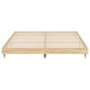 vidaXL Πλαίσιο Κρεβατιού Χωρ. Στρώμα Sonoma Δρυς 120x200εκ. Επ. Ξύλο