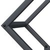 vidaXL Ράφι για καυσόξυλα Ανθρακί 50x25x50 εκ. Ατσάλι ψυχρής έλασης