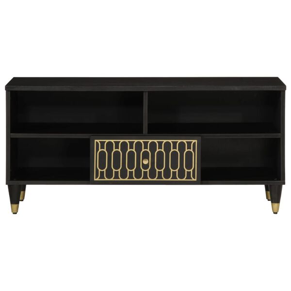 vidaXL Έπιπλο Τηλεόρασης 100 x 33 x 46 εκ. από Μασίφ Ξύλο Μάνγκο