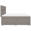 vidaXL &Kappa;&rho;&epsilon;&beta;ά&tau;&iota; Boxspring &mu;&epsilon; &Sigma;&tau;&rho;ώ&mu;&alpha; Taupe 180x200 &epsilon;&kappa;. &Upsilon;&phi;&alpha;&sigma;&mu;ά&tau;&iota;&nu;&omicron;