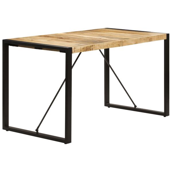 vidaXL Τραπεζαρία 140 x 70 x 75 εκ. από Μασίφ Ξύλο Μάνγκο