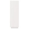 vidaXL Ντουλάπι Ψηλό Λευκό 37 x 34 x 110 εκ. από Μασίφ Ξύλο Πεύκου