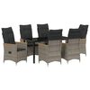vidaXL &Sigma;έ&tau; &phi;&alpha;&gamma;&eta;&tau;&omicron;ύ &gamma;&iota;&alpha; &kappa;ή&pi;&omicron; &mu;&epsilon; &mu;&alpha;&xi;&iota;&lambda;ά&rho;&iota; 7 pcs &Gamma;&kappa;&rho;&iota; &sigma;&upsilon;&nu;&theta;&epsilon;&tau;&iota;&kappa;ό &rho;&alpha;&tau;ά&nu;