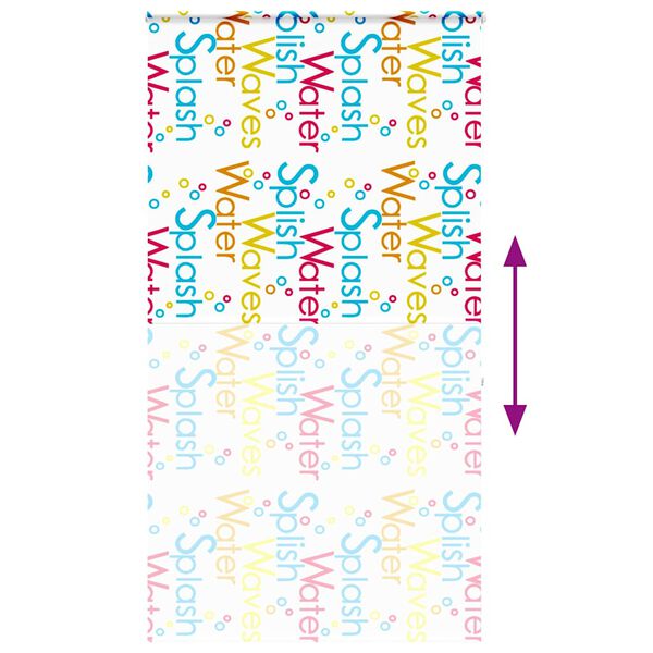 vidaXL Κουρτίνα Μπάνιου Ρολό κασέτα 130x240εκ. Πλάτος υφάσματος 126εκ.