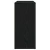 vidaXL Μπουφές Μαύρη Δρυς 91 x 29,5 x 65 εκ. από Επεξεργασμένο Ξύλο