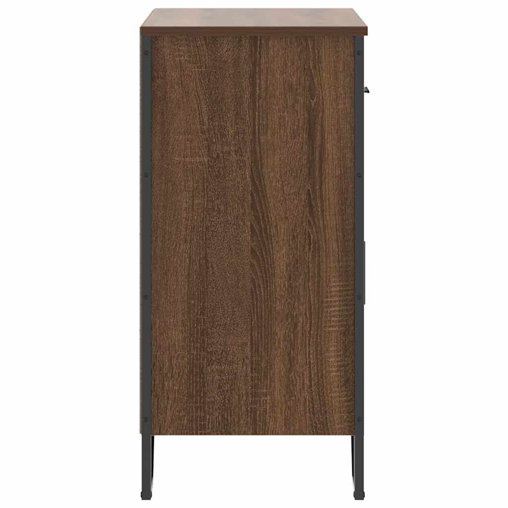 vidaXL Ντουλάπι Καφέ Δρυς 79,5x35,5x74,5 εκ. Επεξεργασμένο Ξύλο