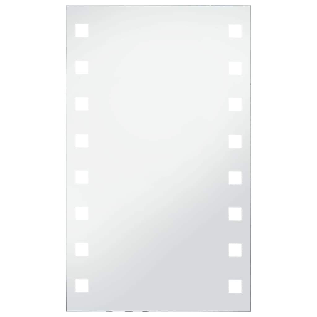 vidaXL Καθρέφτης Μπάνιου Τοίχου με LED 60 x 100 εκ.