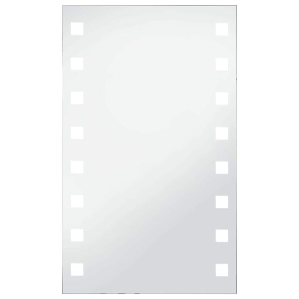 vidaXL Καθρέφτης Μπάνιου Τοίχου με LED 60 x 100 εκ.
