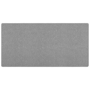 vidaXL Δερμάτινο Χαλί Ανοιχτό γκρι 100 x 200 cm 100% Πολυπροπυλένιο