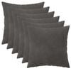 vidaXL &Kappa;ά&lambda;&upsilon;&mu;&mu;&alpha; &Mu;&alpha;&xi;&iota;&lambda;&alpha;&rho;&iota;&omicron;ύ 6 pcs HEERLEN &Sigma;&kappa;&omicron;ύ&rho;&omicron; &Gamma;&kappa;&rho;&iota; 40 x 40 cm &Beta;&epsilon;&lambda;&omicron;ύ&delta;&omicron;