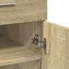 vidaXL Ντουλάπι Sonoma Δρυς 80x42,5x93 εκ. από Επεξεργασμένο Ξύλο