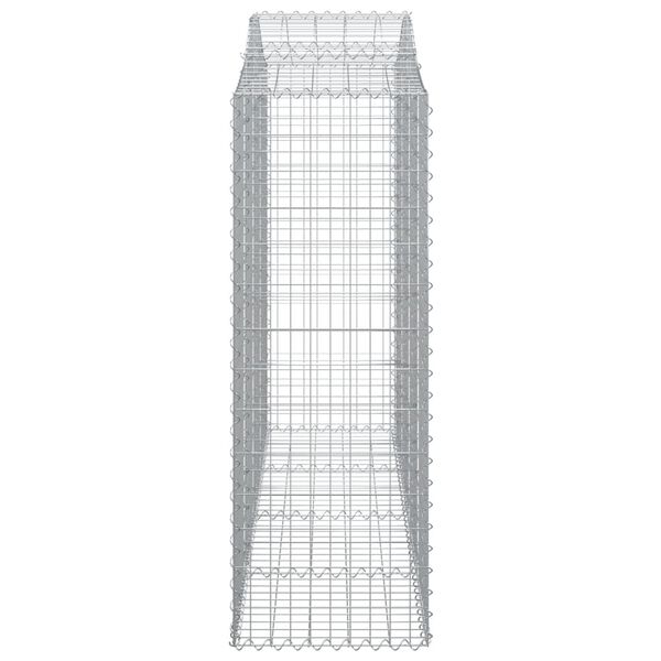 vidaXL Συρματοκιβώτια Τοξωτά 14 τεμ. 200x50x140/160 εκ. Γαλβαν. Ατσάλι