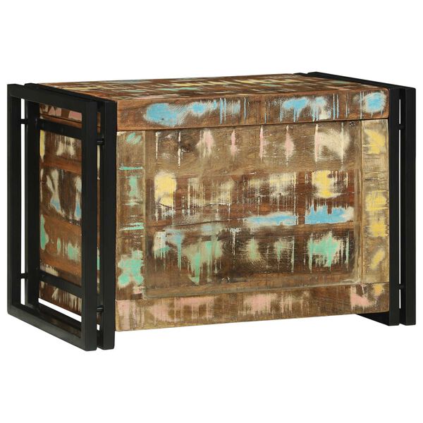 vidaXL Κιβώτιο Αποθήκευσης 60 x 40 x 41 εκ. από Μασίφ Ανακυκλωμένο Ξύλο