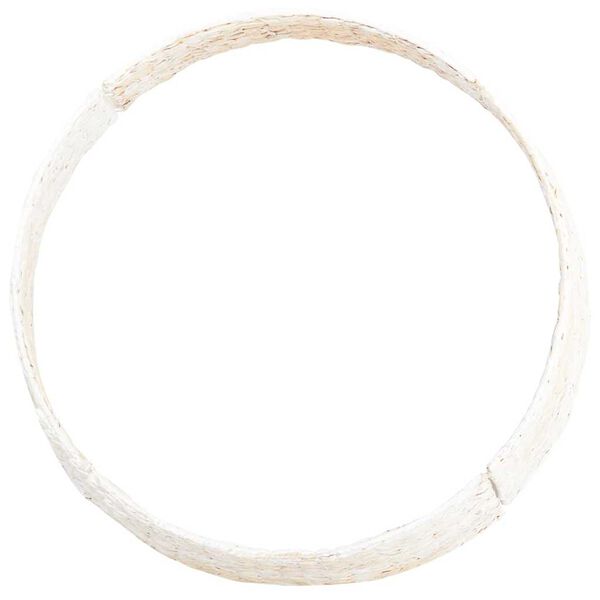 vidaXL Κολάρο Χριστουγεννιάτικου Δέντρου Λευκό 75 x 75 x 25 εκ