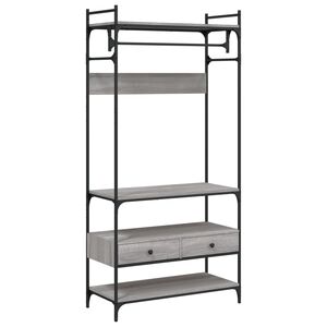 vidaXL &Nu;&tau;&omicron;&upsilon;&lambda;ά&pi;&alpha; &mu;&epsilon; &Sigma;&upsilon;&rho;&tau;ά&rho;&iota;&alpha; &Gamma;&kappa;&rho;&iota; Sonoma 89x39x184,5 &epsilon;&kappa; &Epsilon;&pi;&epsilon;&xi;&epsilon;&rho;&gamma;. &Xi;ύ&lambda;&omicron;