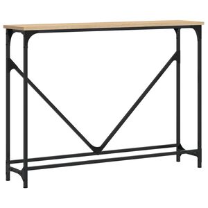 vidaXL &Tau;&rho;&alpha;&pi;έ&zeta;&iota; &Kappa;&omicron;&nu;&sigma;ό&lambda;&alpha; Sonoma &Delta;&rho;&upsilon;&sigmaf; 102x22,5x75 &epsilon;&kappa;. &Epsilon;&pi;&epsilon;&xi;&epsilon;&rho;&gamma;&alpha;&sigma;&mu;έ&nu;&omicron; &Xi;ύ&lambda;&omicron;