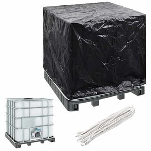 vidaXL &Kappa;ά&lambda;&upsilon;&mu;&mu;&alpha; &Pi;&alpha;&lambda;&epsilon;&tau;&omicron;&delta;&epsilon;&xi;&alpha;&mu;&epsilon;&nu;ή&sigmaf; IBC &mu;&epsilon; 8 &Kappa;&rho;ί&kappa;&omicron;&upsilon;&sigmaf; 116 x 100 x 120 &epsilon;&kappa;.