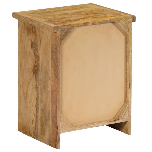 vidaXL Κομοδίνο 40 x 30 x 50 εκ. από Μασίφ Ξύλο Μάνγκο