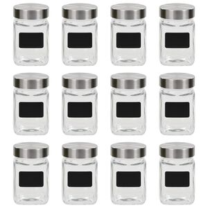 vidaXL &Beta;ά&zeta;&alpha; &Alpha;&pi;&omicron;&theta;ή&kappa;&epsilon;&upsilon;&sigma;&eta;&sigmaf; 12 &tau;&epsilon;&mu;. 300 ml &mu;&epsilon; &Alpha;&upsilon;&tau;&omicron;&kappa;ό&lambda;&lambda;&eta;&tau;&omicron;