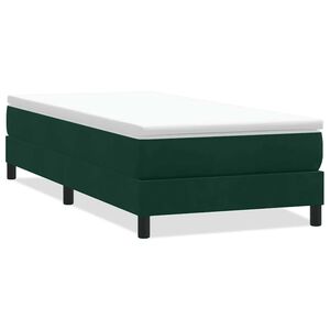vidaXL Box Spring &Kappa;&rho;&epsilon;&beta;ά&tau;&iota; &chi;&omega;&rho;ί&sigmaf; &sigma;&tau;&rho;ώ&mu;&alpha; &Sigma;&kappa;&omicron;ύ&rho;&omicron; &pi;&rho;ά&sigma;&iota;&nu;&omicron; &Beta;&epsilon;&lambda;&omicron;ύ&delta;&iota;&nu;&omicron;