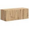 vidaXL &Sigma;&epsilon;&tau; &epsilon;&pi;ί&pi;&lambda;&omicron;&upsilon; &tau;&eta;&lambda;&epsilon;ό&rho;&alpha;&sigma;&eta;&sigmaf; 4 pcs Artisan Oak &Epsilon;&pi;&epsilon;&xi;&epsilon;&rho;&gamma;&alpha;&sigma;&mu;έ&nu;&omicron; &xi;ύ&lambda;&omicron;
