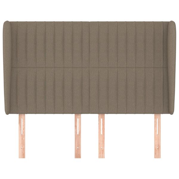 vidaXL &Kappa;&epsilon;&phi;&alpha;&lambda;ά&rho;&iota; &mu;&epsilon; &Pi;&tau;&epsilon;&rho;ύ&gamma;&iota;&alpha; Taupe 147x23x118/128 &epsilon;&kappa;. &Upsilon;&phi;&alpha;&sigma;&mu;ά&tau;&iota;&nu;&omicron;