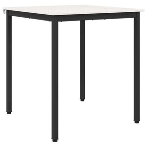 vidaXL &Tau;&rho;&alpha;&pi;&epsilon;&zeta;&alpha;&rho;ί&alpha; &Lambda;&epsilon;&upsilon;&kappa;ό 70 x 70 x 75 cm &Sigma;&tau;&epsilon;&rho;&epsilon;ά &xi;&upsilon;&lambda;&epsilon;ί&alpha; &pi;&epsilon;ύ&kappa;&omicron;&upsilon;