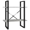 vidaXL &Beta;&iota;&beta;&lambda;&iota;&omicron;&theta;ή&kappa;&eta; &mu;&epsilon; 2 &Rho;ά&phi;&iota;&alpha; &Gamma;&kappa;&rho;&iota; &Sigma;&kappa;&upsilon;&rho;. 60 x 30 x 70 &epsilon;&kappa;. &Epsilon;&pi;&epsilon;&xi;. &Xi;ύ&lambda;&omicron;